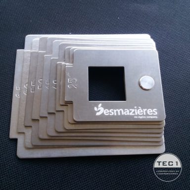 Aardappelmaatje met gravure Aardappelmaatje met gravure