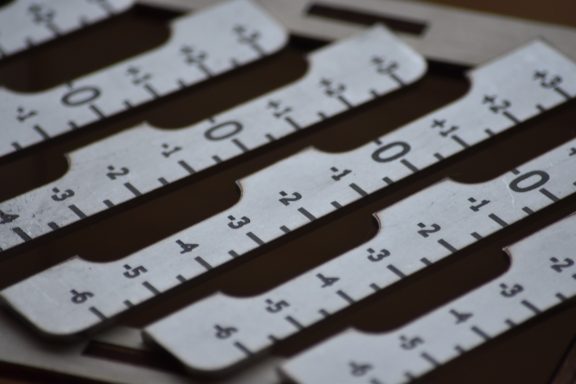 RVS voorzien van maatvoering RVS voorzien van maatvoering